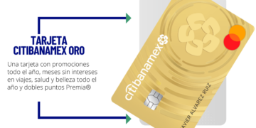 Tarjeta de crédito citibanamex oro