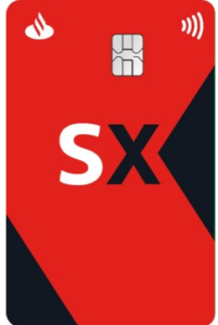 cartão santander SX